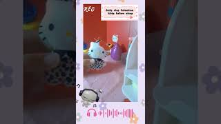 daily vlog dalmatian kitty before sleep#hellokitty#kitty