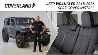Jeep Wrangler Seat Cover Installation Guide 2018-2026 | Coverland Seat Covers