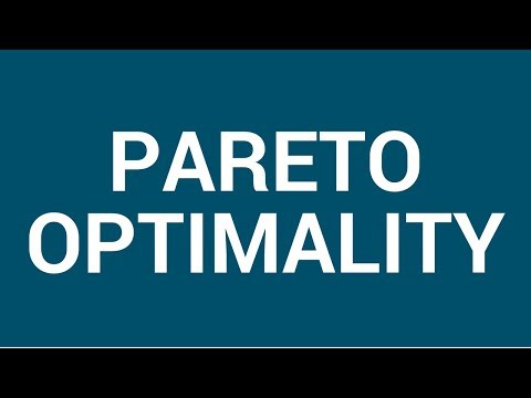 Video: Pareto optimalita: koncept, základní otázky, příklady