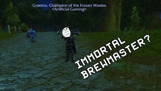 Immortal Tank Legion 7.1 Brewmaster no stagger damage bug / exploit.
