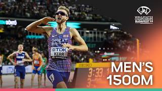 Mens 1500M Final World Athletics Championships Budapest 2023