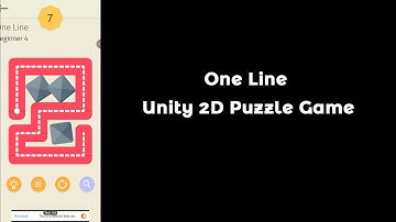 One Line - Unity 2D Puzzle Game Template | 2D Game Unity | Unity Draw Line Puzzle Game