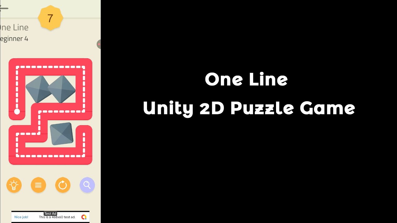 One Line - Unity 2D Puzzle Game Template | 2D Game Unity | Unity Draw ...