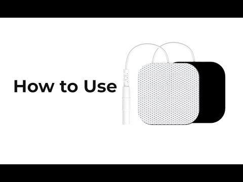 How To Use AUVON TENS Unit Pads Electrode Patches