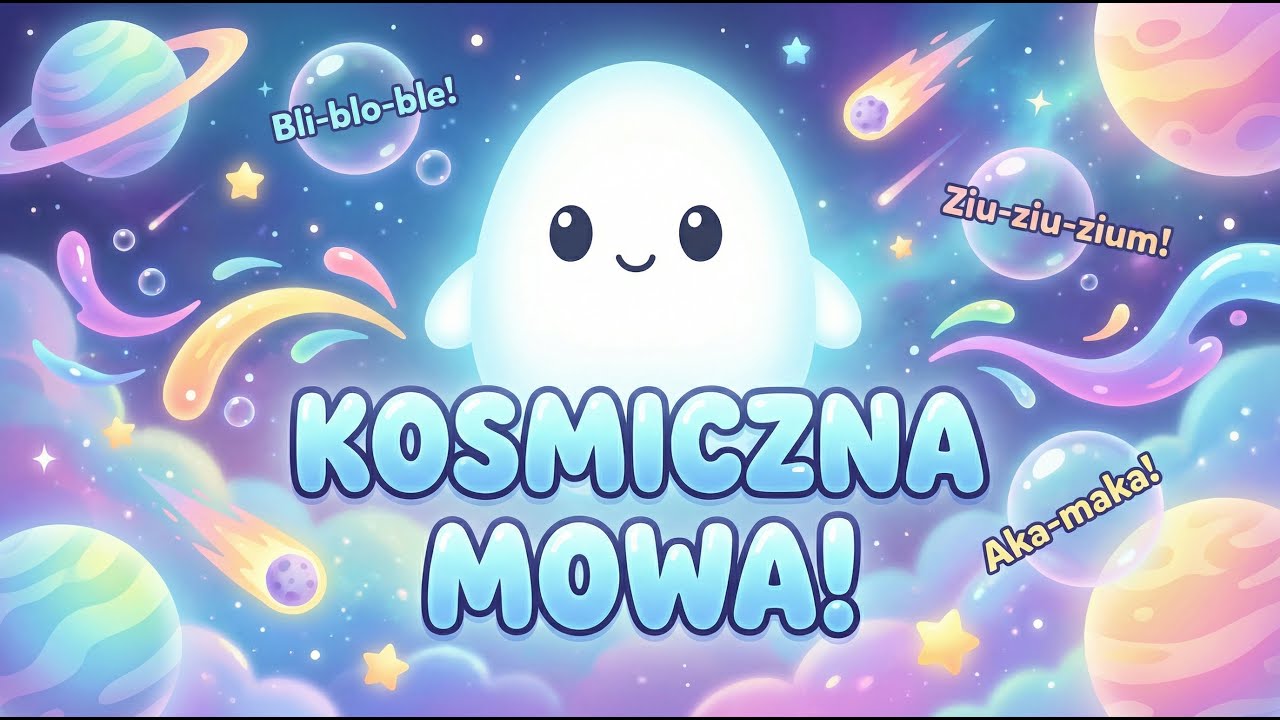 Kosmiczna Mowa 👽🚀 | Śmieszna piosenka dla dzieci o kosmicie | Lumio