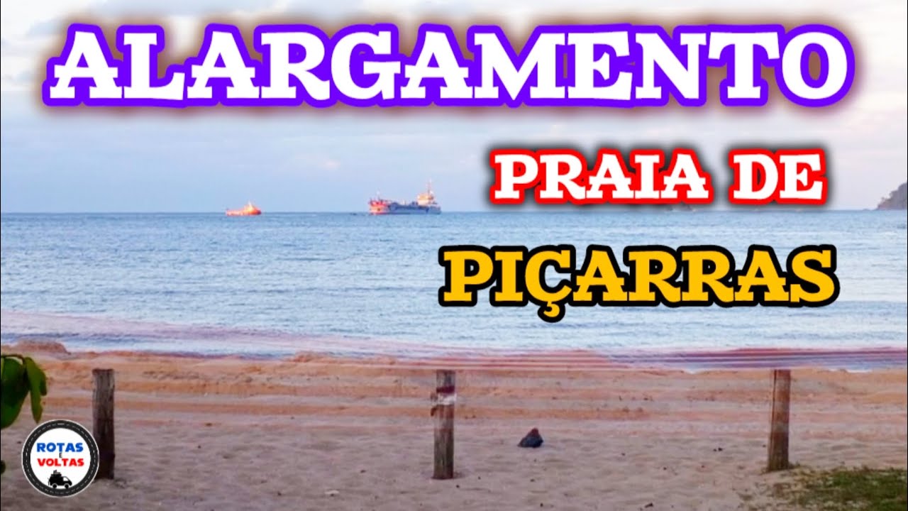 Alargamento da Praia de Piçarras, mais um grande passo.