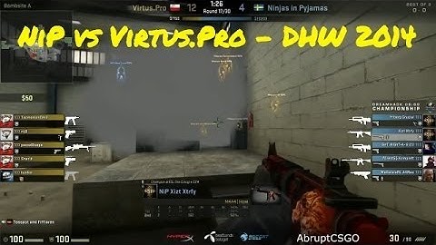 CS:GO | NiP INSANE Comeback! - NiP vs Virtus Pro, DHW 2014 (Semi-Final)