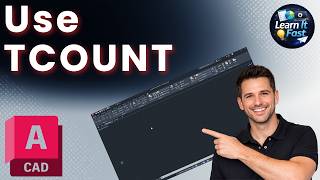 How to Use TCOUNT in AutoCAD (2026 Updated)