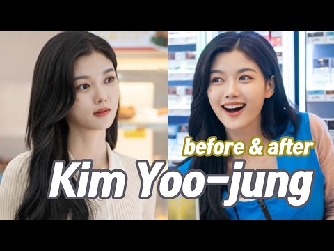 Kim Yoo-jung before and after