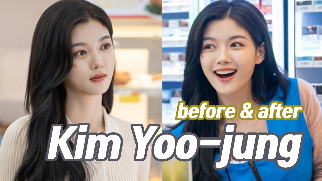 Kim Yoo-jung before and after