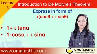 Write in cisθ form | CiS Notation for Trigonometric Form of a Complex Number | Write in cisθ form