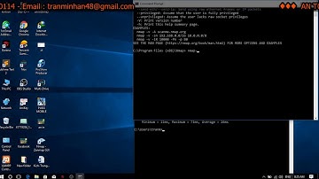 Bài Thực Hành 3 : Sử Dụng Nmap Qua CMD - Công Cụ Zenmap GUI