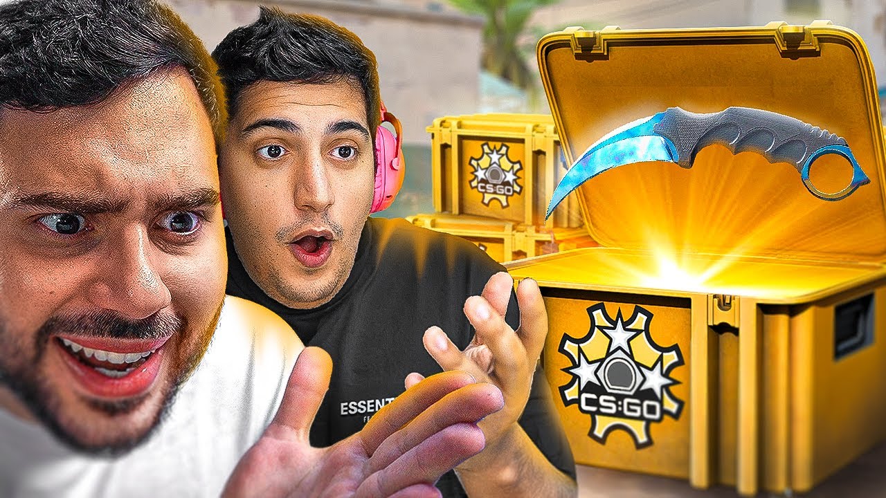 Cachorro1337, eu ACEITO seu  DESAFIO pela KARAMBIT Blue Gem de 1 milhão de dólares no CS 2