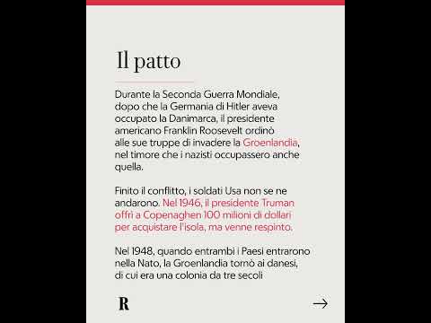 Video Un trattato del 1951 dà già carta bianca agli Usa in Groenlandia
