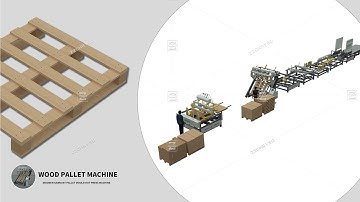 [Updated] 2022 Compressed Wood Pallets Production Line | Moulded Sawdust Pallets Press Machine Case