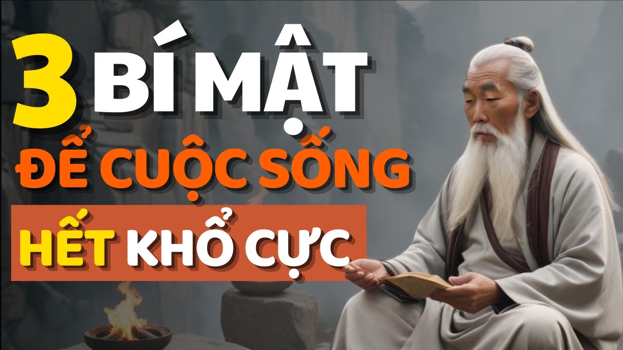 Cổ Nhân Dạy Hết Khổ Cực Với 3 Bí Mật - Triết Lý Cuộc Sống - YouTube