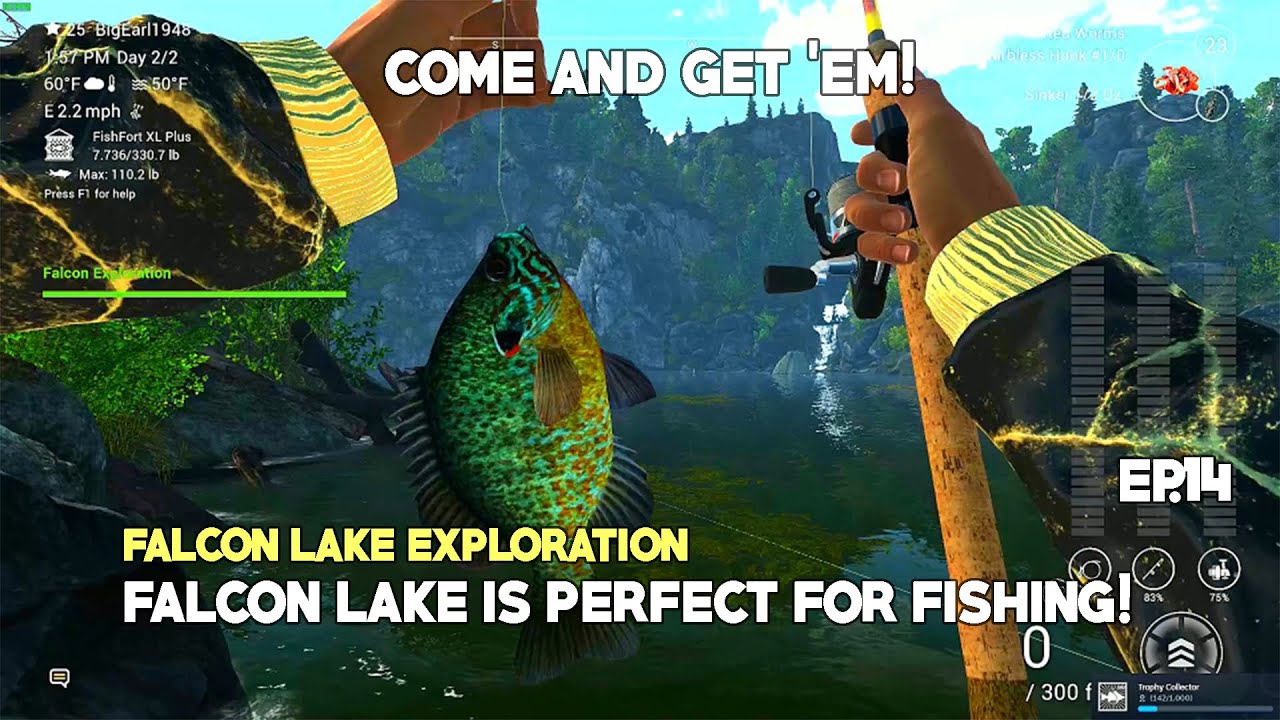 The Rock Bass Are Biting HARD At Falcon Lake In Fishing Planet! EP.14 | FISHING PLANET ADVENTURE