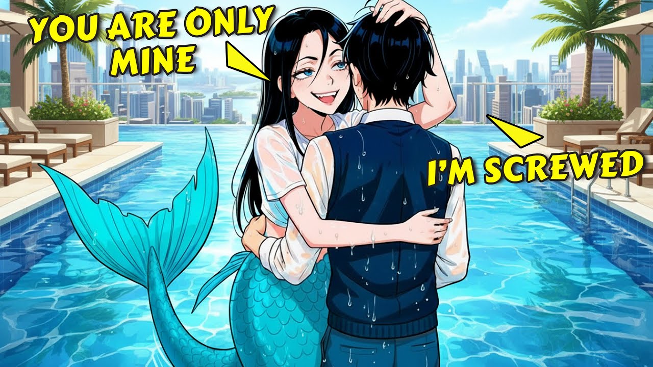 He Saved a Mermaid as a Kid… Now She Blocks Every Girl and Guards Him ...
