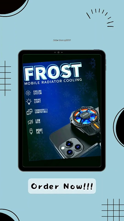 Roker Frost /RPH200 Fancooler Pendingin HP Radiator Gaming #fancooler #rokerfrost #rokerfrostrph200