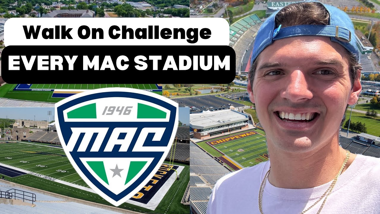 I Tried To Walk On The Field At EVERY MAC Football Stadium