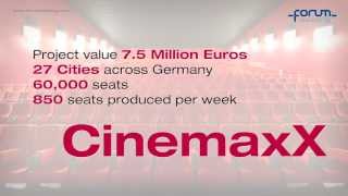 Fotel kinowy Quentin w CinemaxX