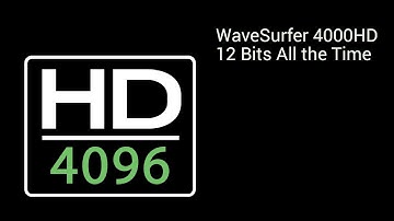 WaveSurfer 4000HD with HD4096: 12-bits All the Time