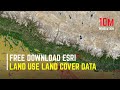 Esri land use land cover data 2022 download  10m resolution latest land cover data  the gis hub