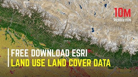 ESRI Landgebruik Landbedekking Gegevens 2022 Downloaden || 10M Resolutie Laatste Landbedekking Ge...