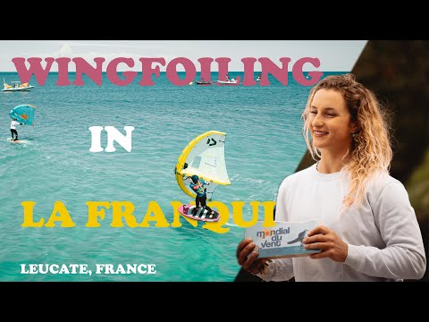 Wingfoiling in FRANCE, Leucate | GWA Wingfoiling world tour