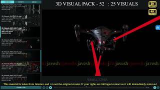 3D VisualPack # 52 - 25 Visuals