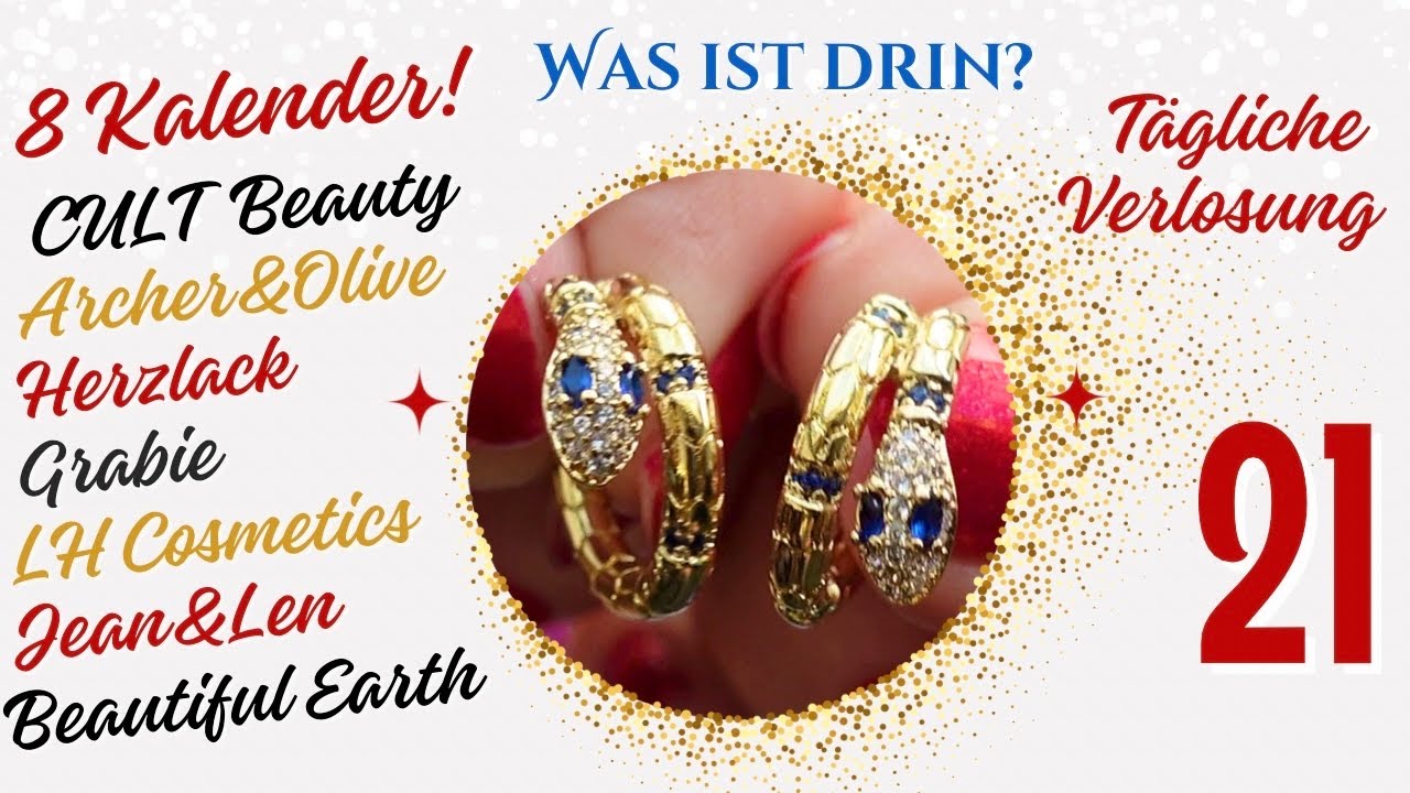 🎄Türchen 21: Der Kreis SCHLIESST SICH!!🐍| 8 Adventskalender + Verlosung |Unboxing AdventsZauber 2024