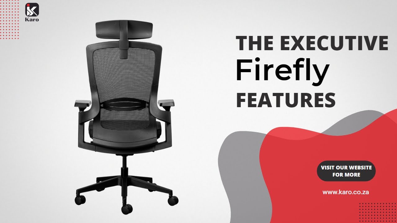 FIREFLY Executive Office Chair Features YouTube