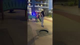 Young Man Faceplants Trying Backflip on Trampoline