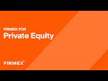 Firmex vdr for private equity