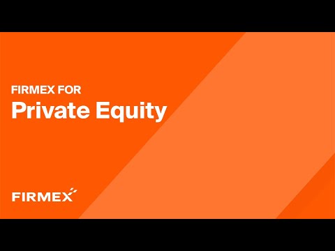 Firmex VDR for Private Equity