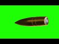 3D Realistic Bullet Animation | Free Download &amp; Green Screen