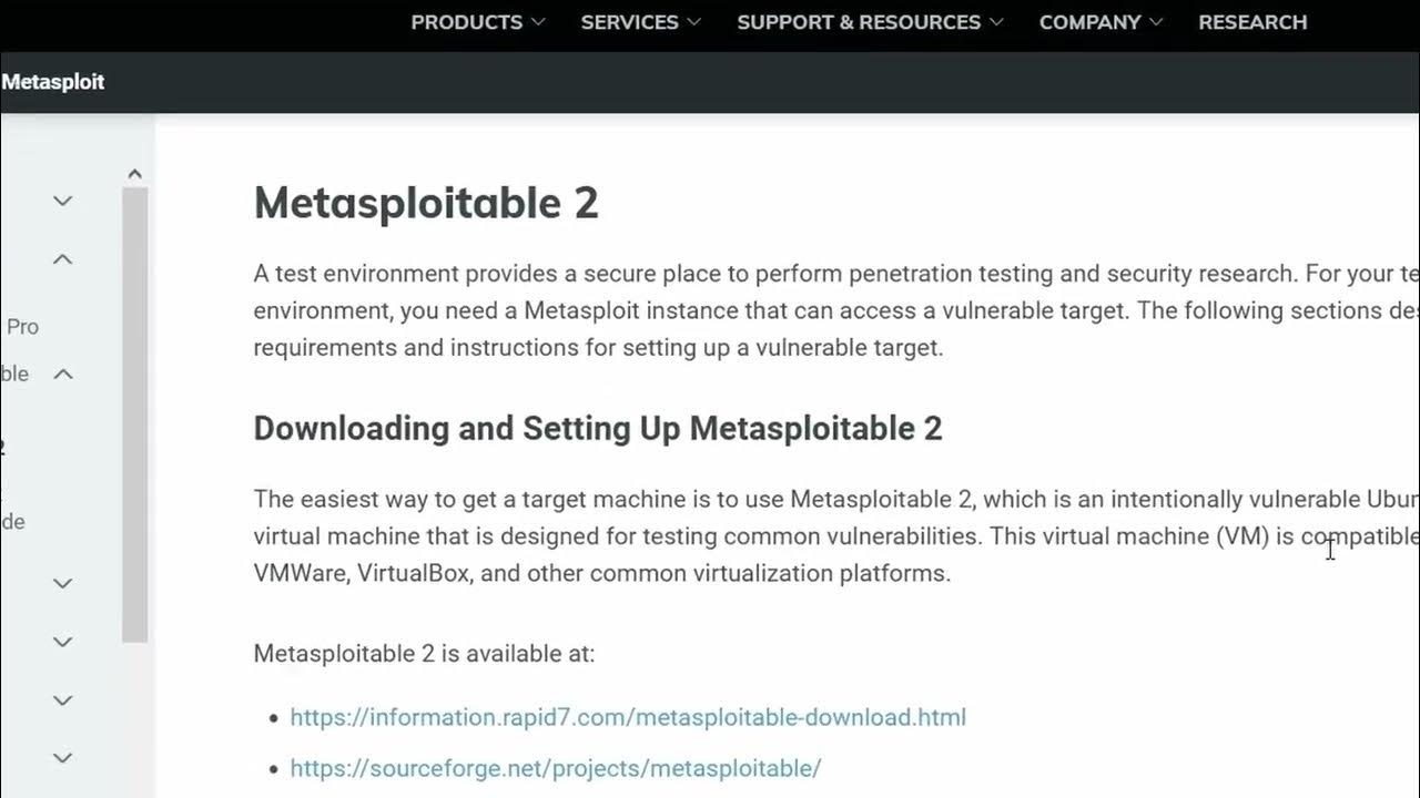 Metasploitable 2. Metasploitable.