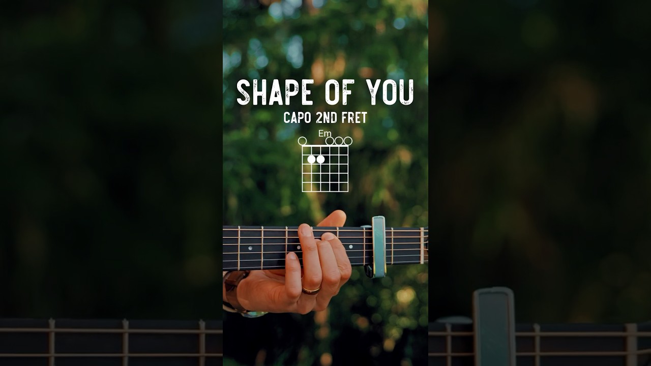 Shape Of You Ed Sheeran Guitar Tutorial // Shape Of You Guitar Lesson