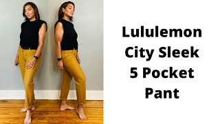 lululemon city pant