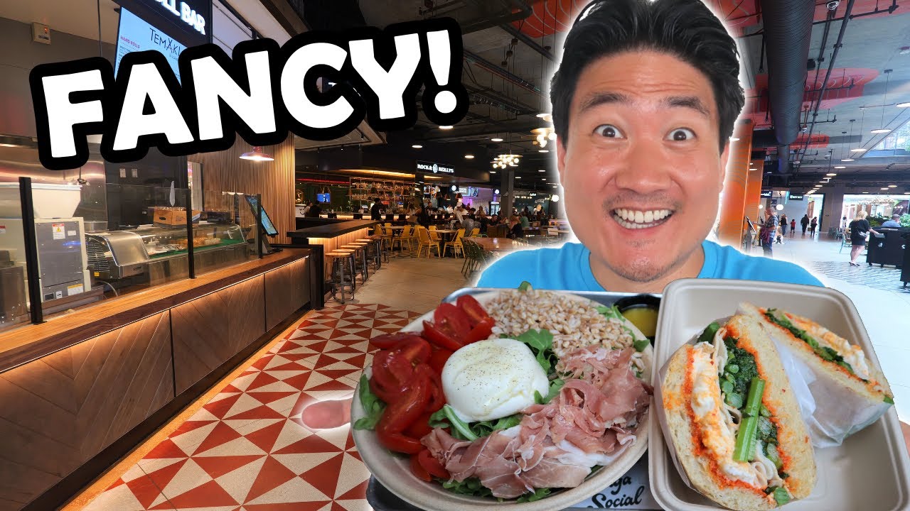 Come check out the new Topanga Social food hall with me. It's not open
