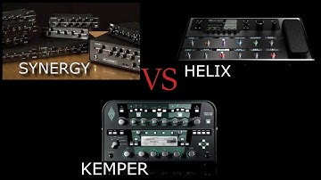 Synergy vs Helix vs Kemper