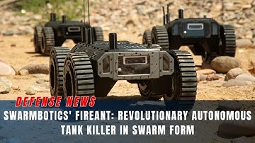 FireAnt: Swarm Robotics Revolutionizing Anti-Tank Warfare | Autonomous UGVs in Action