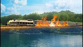 Real Train Driver Sim - Level 5 Fail Derailment Because Cannot Turn Bug screenshot 1