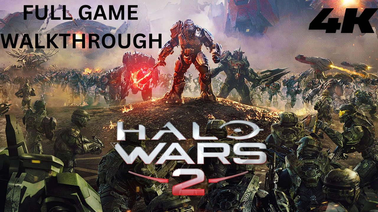 Halo Wars 2 Full Game Walkthrough 4K60FPS No Commentary Gameplay