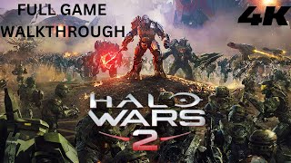 Halo Wars 2 Full Game Walkthrough 4K60FPS No Commentary Gameplay