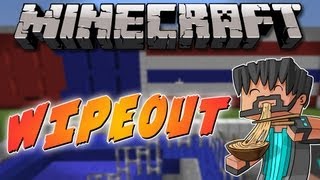 Minecraft Mini-Game : Wipeout w/ Thinknoodles & Friends