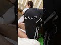 不意にケツ叩いたらとんでもなくセクシーな声でた旦那#ふじやま家族 #日常生活 #育児 #子育て
