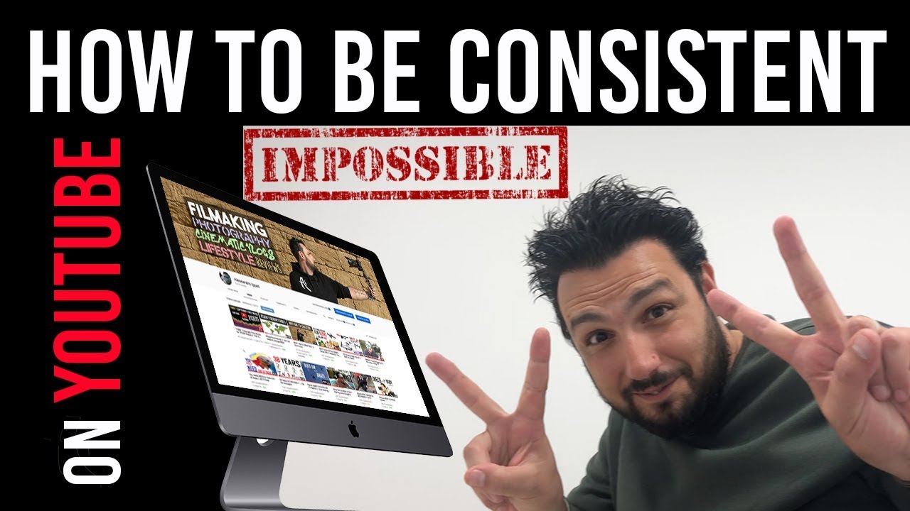 Being CONSISTENT on YouTube // NOT for ME - YouTube