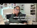 DAY IN MY LIFE AS AN ONLINE COLLEGE STUDENT