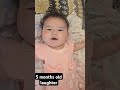5 months old laughter #cutebaby #chubbybabies #babygirl #daughter #blessed #myworld